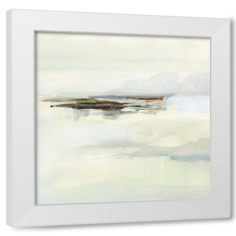 Atmospheric Edge II White Modern Wood Framed Art Print by Barnes, Victoria