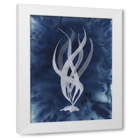 Midnight Kelp II White Modern Wood Framed Art Print by Popp, Grace