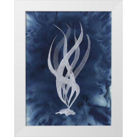 Midnight Kelp II White Modern Wood Framed Art Print by Popp, Grace