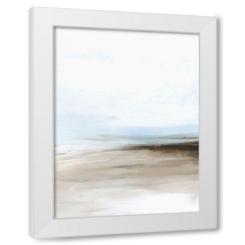 Coastal Zephyr II White Modern Wood Framed Art Print by Popp, Grace