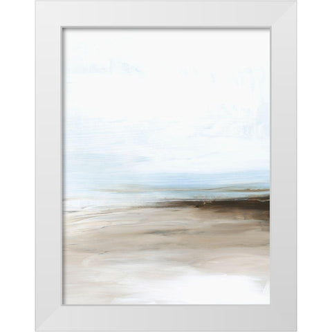 Coastal Zephyr II White Modern Wood Framed Art Print by Popp, Grace