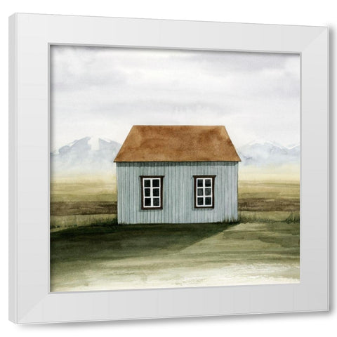 Nordic Cottage I White Modern Wood Framed Art Print by Popp, Grace