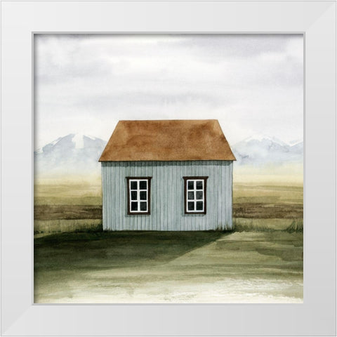 Nordic Cottage I White Modern Wood Framed Art Print by Popp, Grace