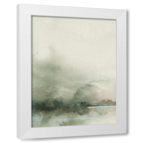 Heavy Fog I White Modern Wood Framed Art Print by Caroline, Emma