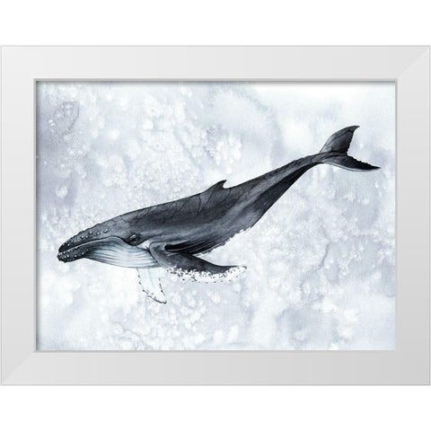 Deep Diver II White Modern Wood Framed Art Print by Popp, Grace