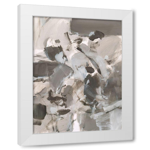 Math Problem II White Modern Wood Framed Art Print by Long, Christina