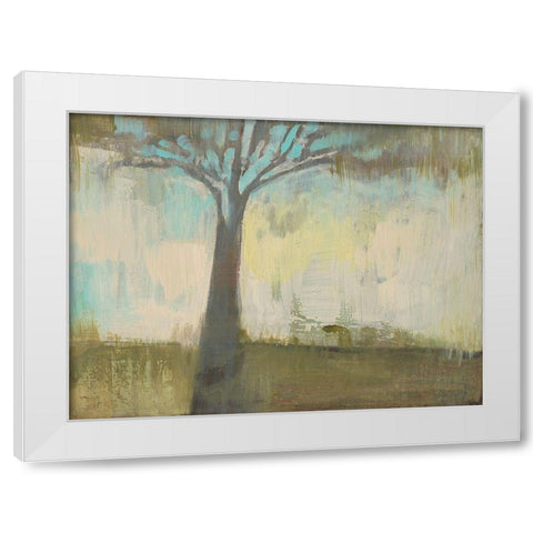 The Tallest Tree I White Modern Wood Framed Art Print by Goldberger, Jennifer