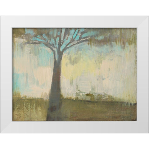 The Tallest Tree I White Modern Wood Framed Art Print by Goldberger, Jennifer