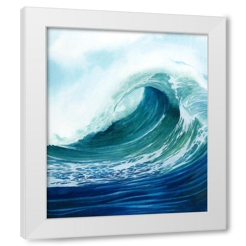 Sea Foam II White Modern Wood Framed Art Print by Popp, Grace