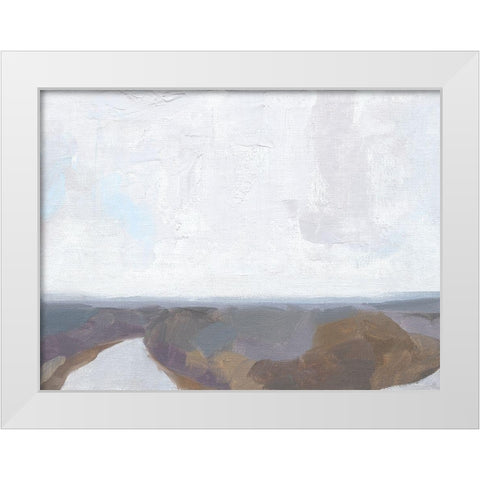 Low Appalachia I White Modern Wood Framed Art Print by Green, Jacob