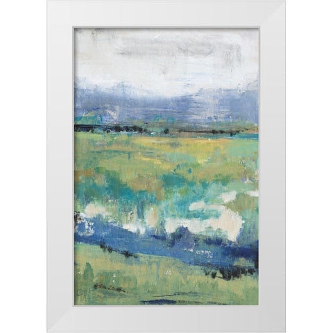 Front Range View I White Modern Wood Framed Art Print by OToole, Tim