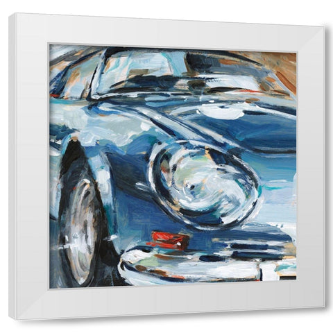 Sportscar Collection II White Modern Wood Framed Art Print by Harper, Ethan