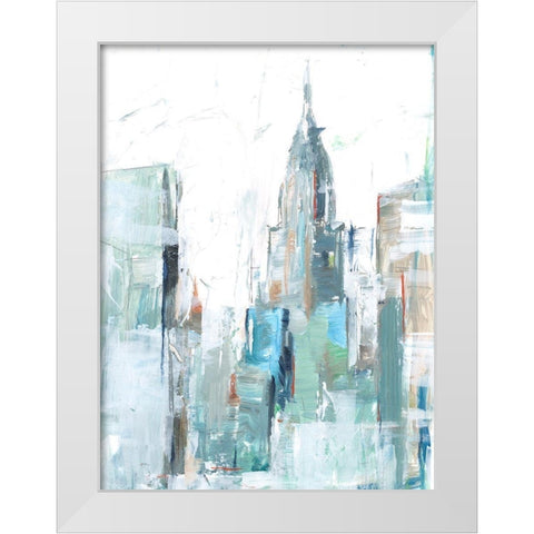 Brilliant City Study II White Modern Wood Framed Art Print by Harper, Ethan