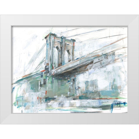 Brilliant City Study III White Modern Wood Framed Art Print by Harper, Ethan