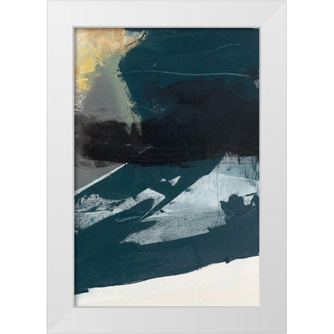 Obscure Abstract III White Modern Wood Framed Art Print by Jasper, Sisa