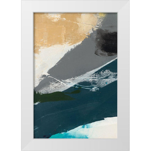Obscure Abstract IV White Modern Wood Framed Art Print by Jasper, Sisa