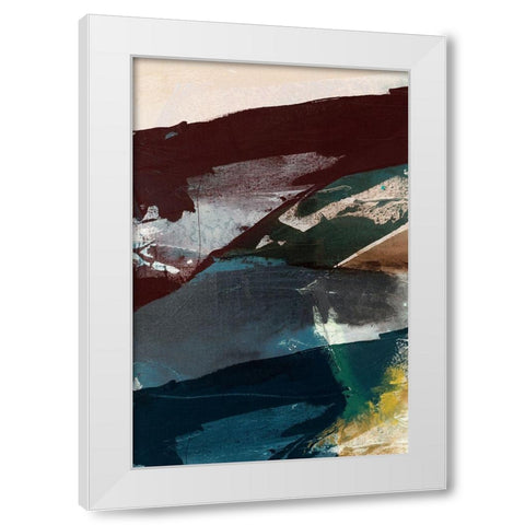 Obscure Abstract VI White Modern Wood Framed Art Print by Jasper, Sisa