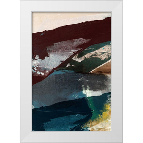 Obscure Abstract VI White Modern Wood Framed Art Print by Jasper, Sisa