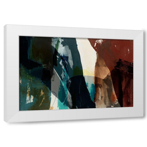Obscure Abstract VII White Modern Wood Framed Art Print by Jasper, Sisa