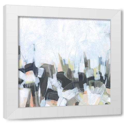 Geode Constellations I White Modern Wood Framed Art Print by Vess, June Erica