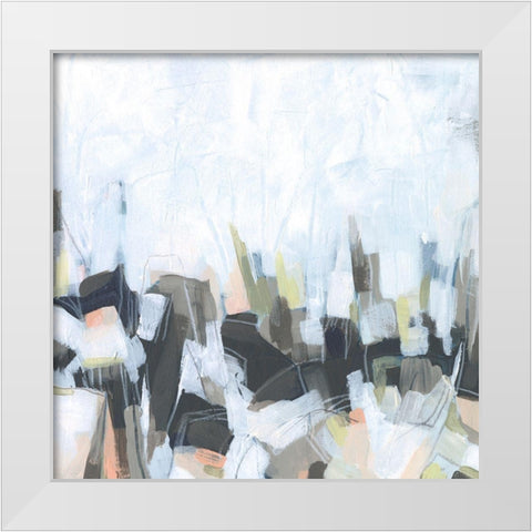 Geode Constellations I White Modern Wood Framed Art Print by Vess, June Erica