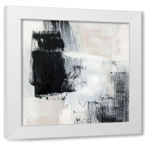 Fria I White Modern Wood Framed Art Print by Barnes, Victoria