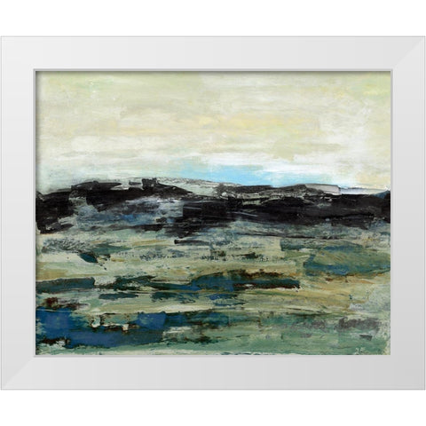 Exploring IV White Modern Wood Framed Art Print by Gordon, Sharon