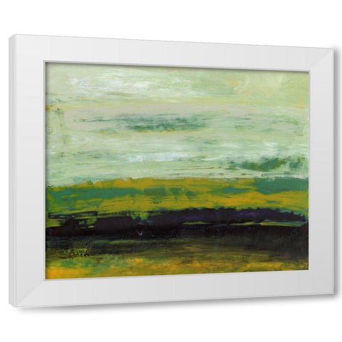Space to Wander II White Modern Wood Framed Art Print by Gordon, Sharon