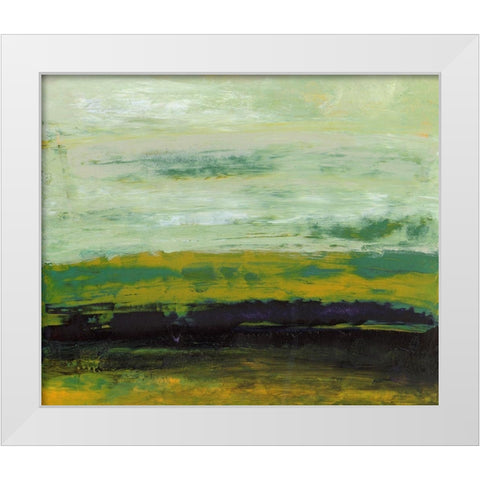 Space to Wander II White Modern Wood Framed Art Print by Gordon, Sharon