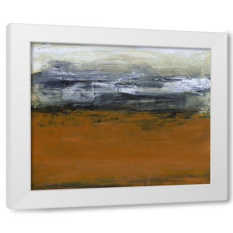 Space to Wander III White Modern Wood Framed Art Print by Gordon, Sharon
