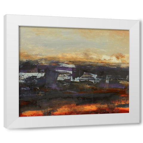 Space to Wander IV White Modern Wood Framed Art Print by Gordon, Sharon