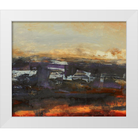 Space to Wander IV White Modern Wood Framed Art Print by Gordon, Sharon