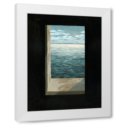 Out of the Lighthouse I White Modern Wood Framed Art Print by Popp, Grace