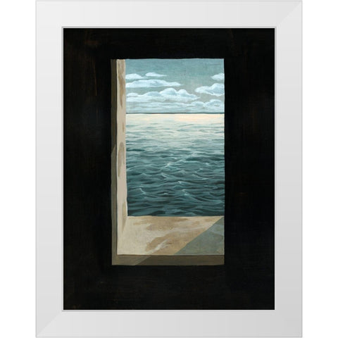 Out of the Lighthouse I White Modern Wood Framed Art Print by Popp, Grace