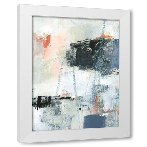 Dunbar I White Modern Wood Framed Art Print by Barnes, Victoria