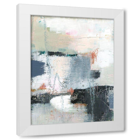 Dunbar II White Modern Wood Framed Art Print by Barnes, Victoria