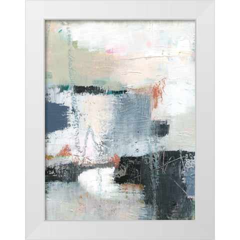 Dunbar II White Modern Wood Framed Art Print by Barnes, Victoria