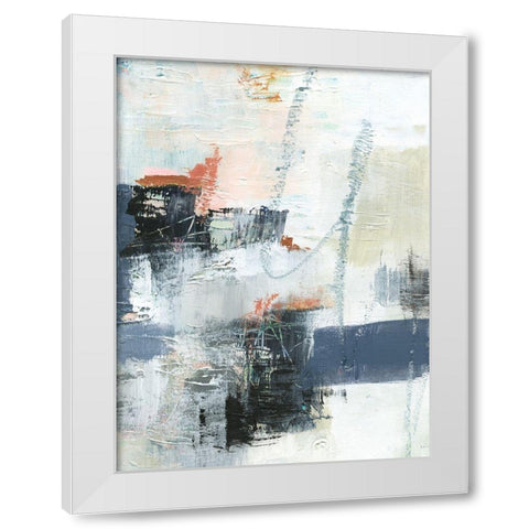 Dunbar III White Modern Wood Framed Art Print by Barnes, Victoria