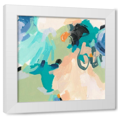 Soft Serve II White Modern Wood Framed Art Print by Vess, June Erica