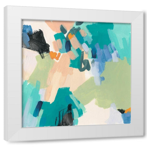 Soft Serve IV White Modern Wood Framed Art Print by Vess, June Erica