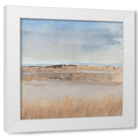 Isolated I White Modern Wood Framed Art Print by OToole, Tim