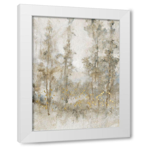 Thicket of Trees I White Modern Wood Framed Art Print by OToole, Tim