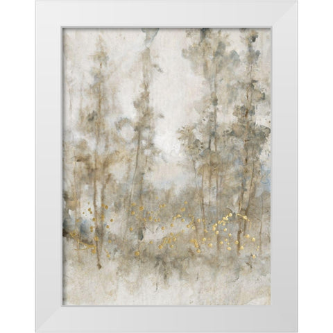 Thicket of Trees I White Modern Wood Framed Art Print by OToole, Tim