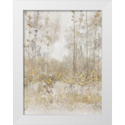 Thicket of Trees III White Modern Wood Framed Art Print by OToole, Tim