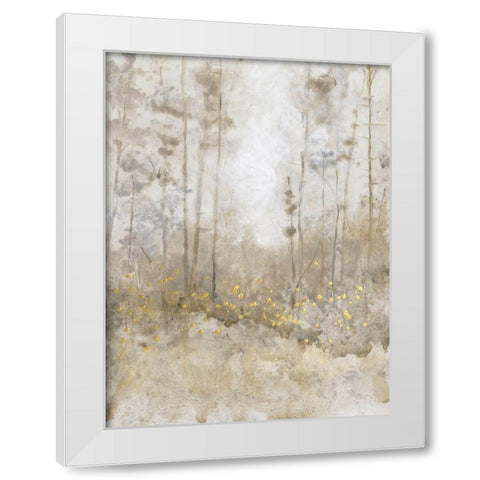 Thicket of Trees IV White Modern Wood Framed Art Print by OToole, Tim