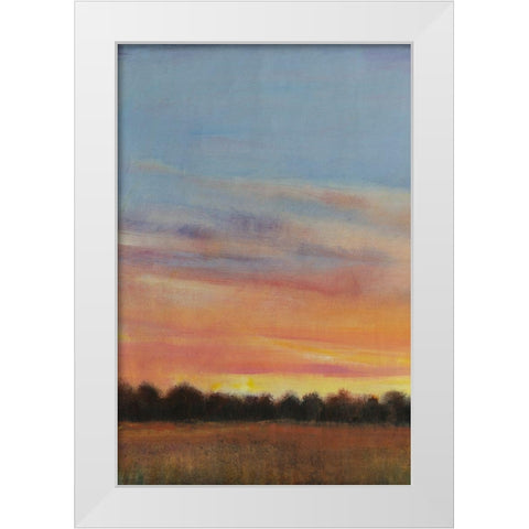 Daylight Fades I White Modern Wood Framed Art Print by OToole, Tim