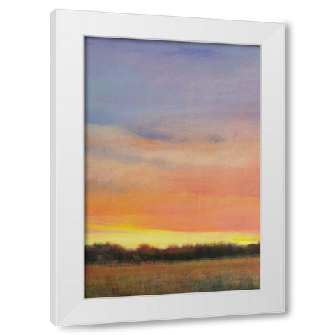 Daylight Fades II White Modern Wood Framed Art Print by OToole, Tim