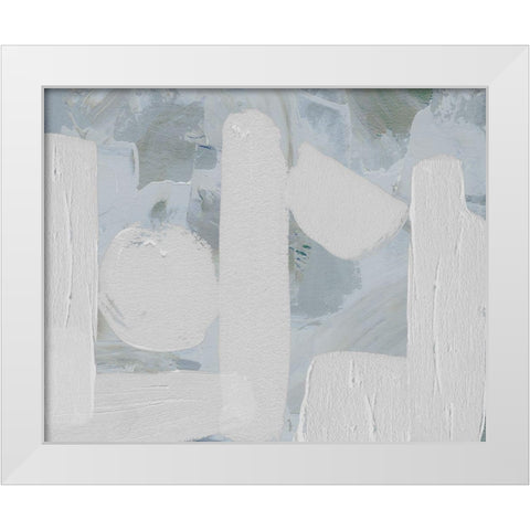 Saltwater Tide IV White Modern Wood Framed Art Print by Wang, Melissa