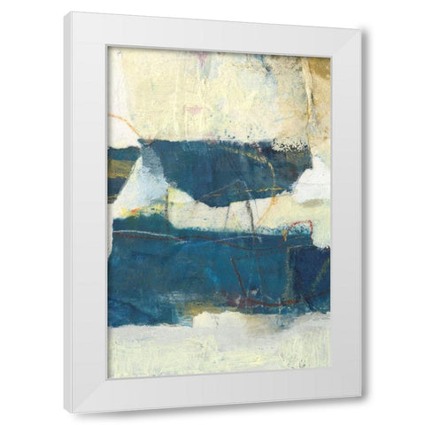 Frazil IV White Modern Wood Framed Art Print by Jachimiec, Sue