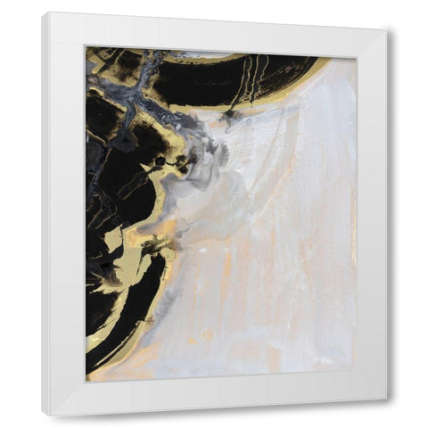 Port of Call II White Modern Wood Framed Art Print by Combs, Joyce